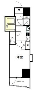 ビバリーホームズ池袋501号室　間取り