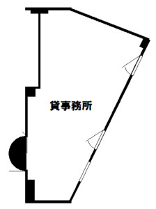 渋谷第３ビル4F　間取りj